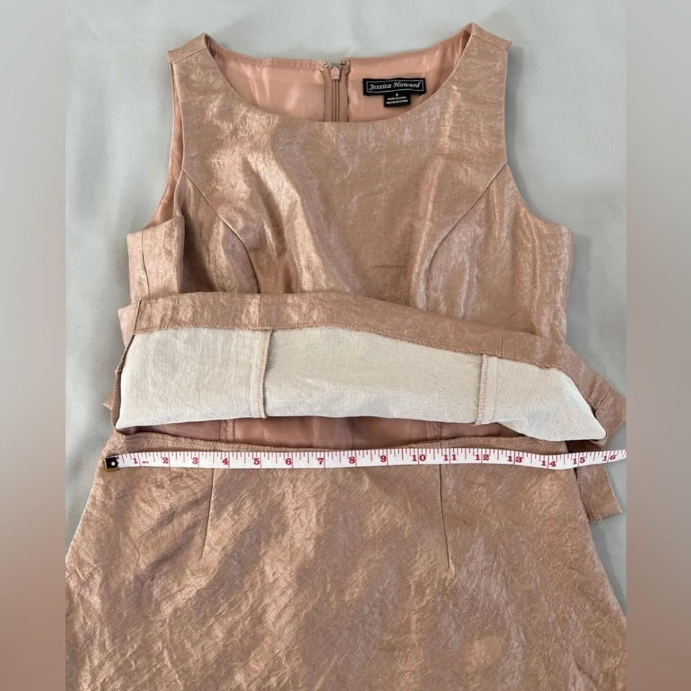Jessica Howard 2 Piece Set Dress Jacket‎ Women's Size 8 Pink - Picture 11 of 16
